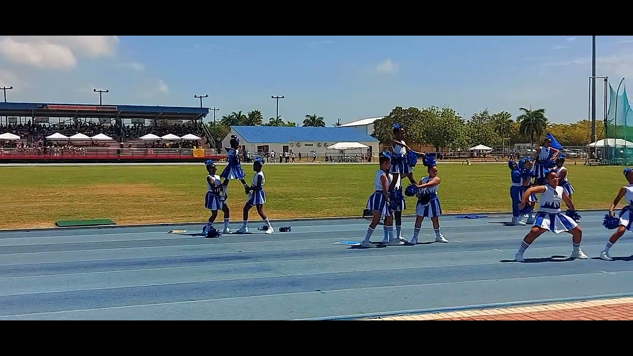 Inter Primary Schools Sports Day 2024. Marie Martin Primary Cheerleading Presentation
