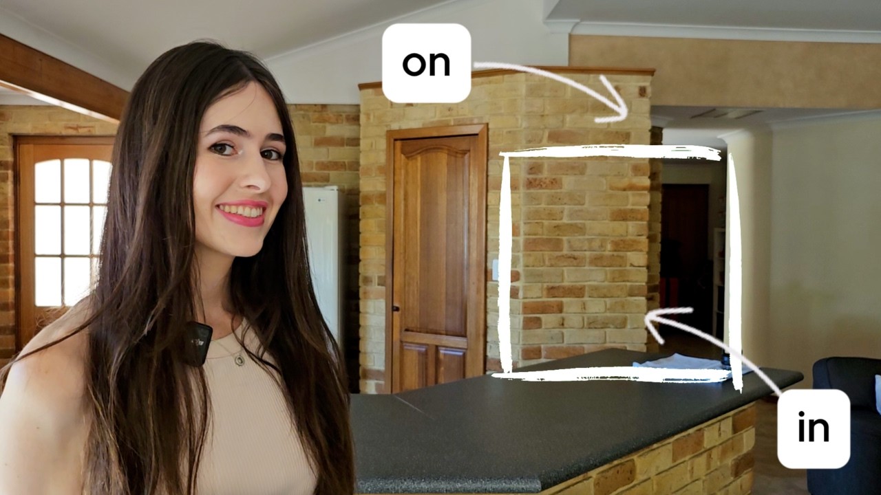 in, on, at, to | Beginner English Lesson 34