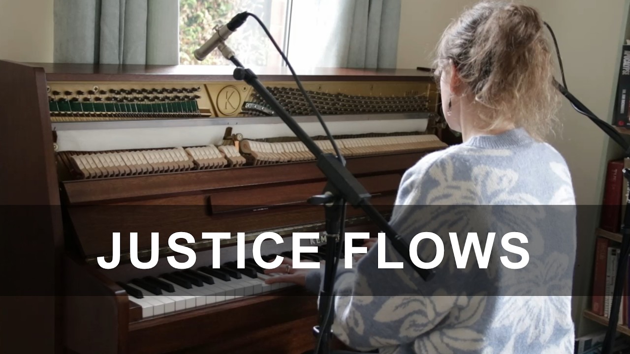 JUSTICE FLOWS. Spontaneous piano instrumental music. 444Hz. Worship / prayer / meditation / soaking