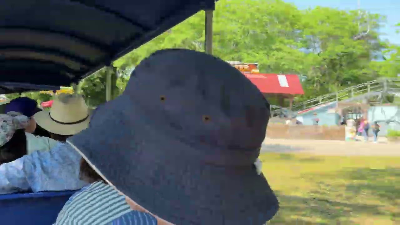 Centreville Train Ride - Centreville Amusement Park on Toronto Island Canada | Friday July 4, 2025