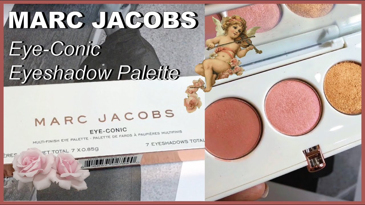 【Marc Jacobs】Fantascene Eye-Conic Eyeshadow Palette Swatches_by Bambi 2020