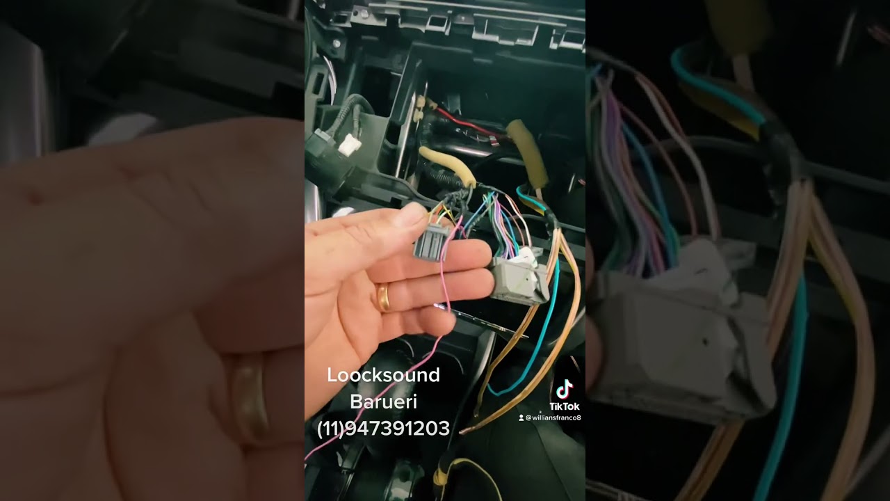 Câmera de ré original Honda City 2017
