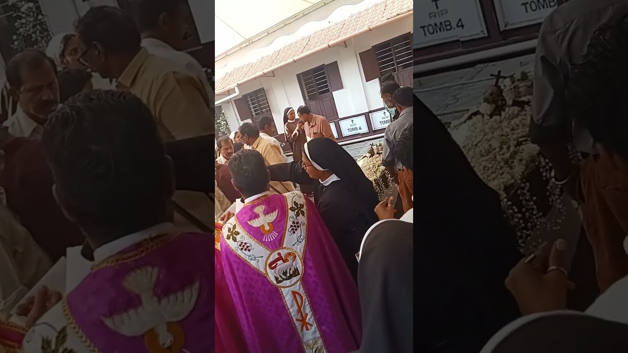 Nun funeral service ( my sister ammama)