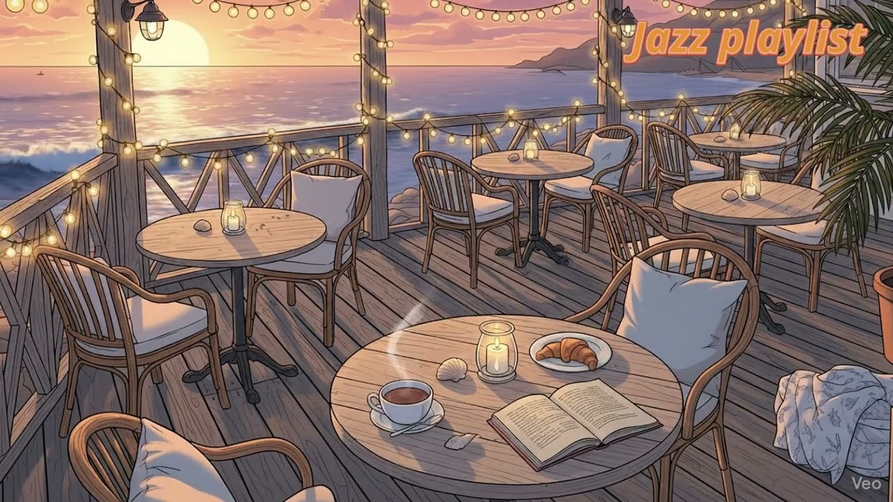 ☕Bossa Nova Café Jazz | Relaxing Music for Work, Study & Afternoon Coffee, 밤 카페 분위기 재즈 보사노바로 하루 마무리