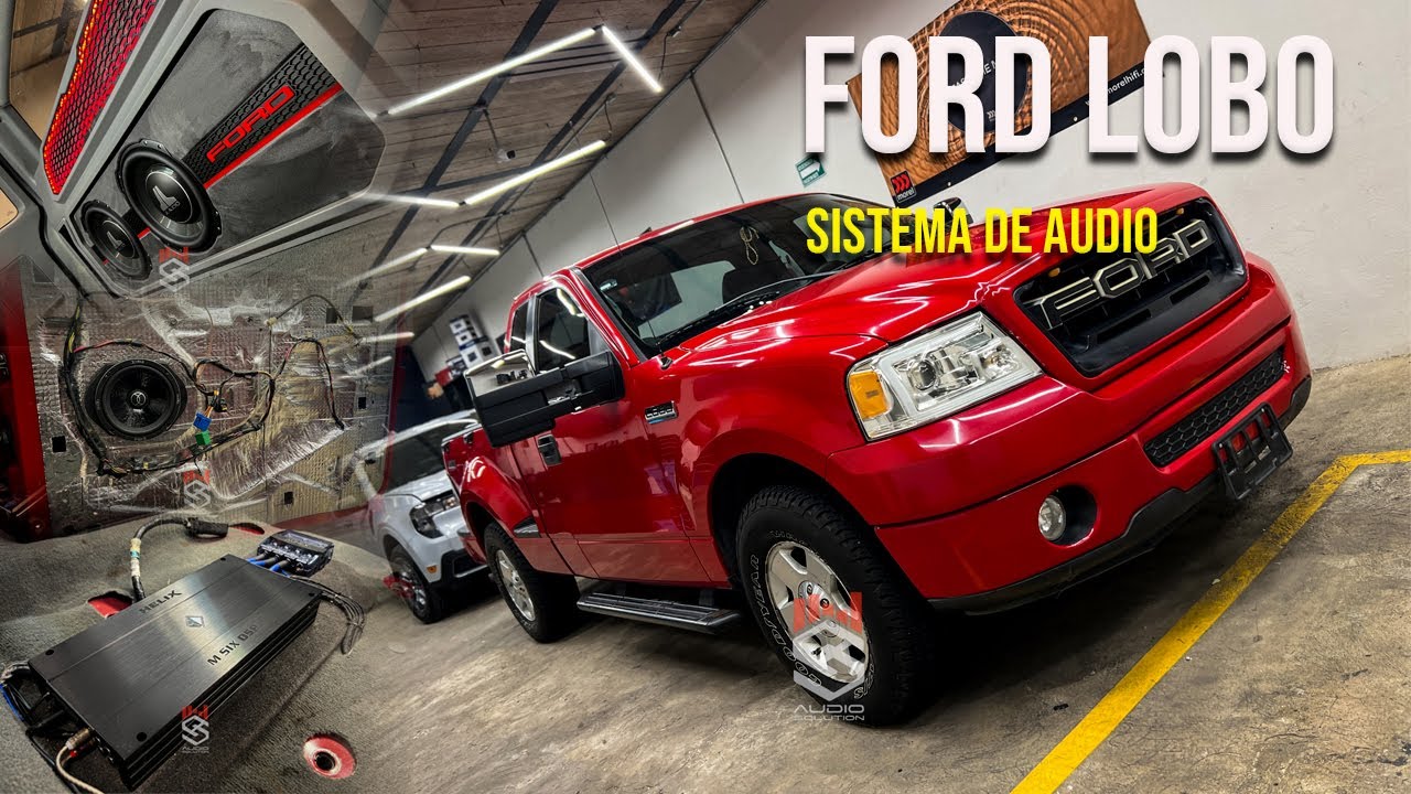 Ford Lobo 2007 | Sistema de Audio con JL Audio, Helix y MMATS