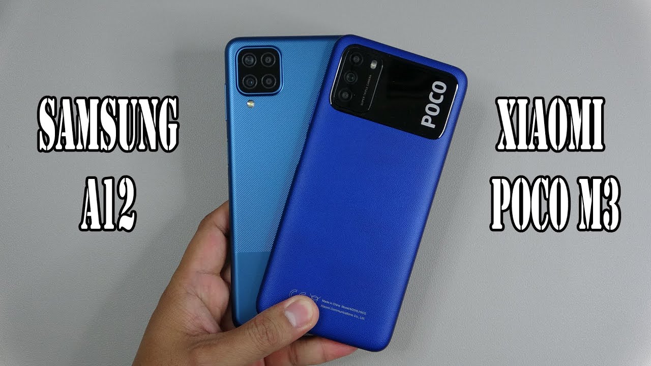 Samsung Galaxy A12 vs Xiaomi Poco M3 | SpeedTest and Camera comparison