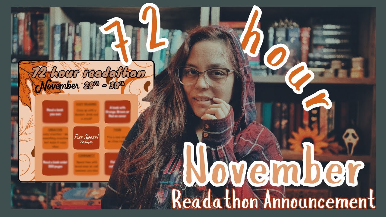 🍂Анонс 72-часового марафона чтения в ноябре🍂