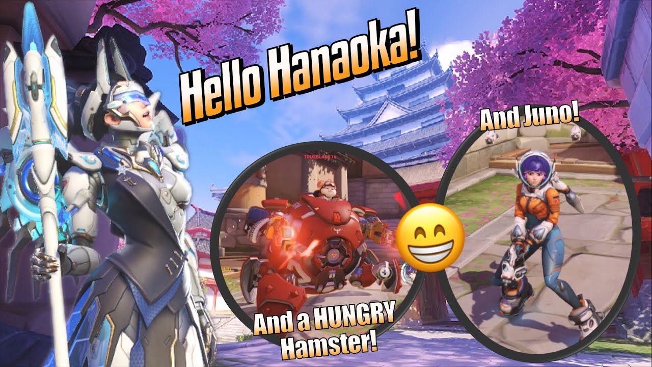 Hello Hanaoka! 😁 - Mercy Gameplay & Commentary - Overwatch 2 (Season 12)