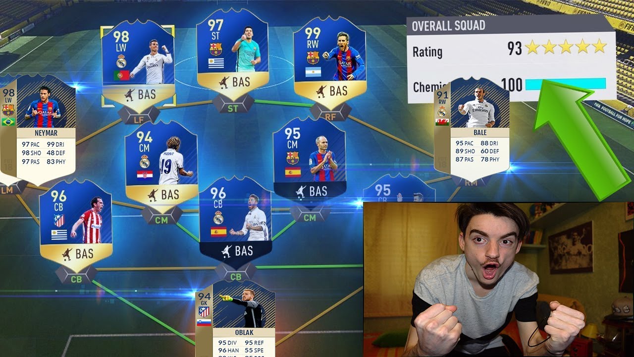 *TUTTO VERO* HO FATTO IL 193 RATED FUT DRAFT CHALLENGE !!! FIFA 17 ULTIMATE TEAM ITA