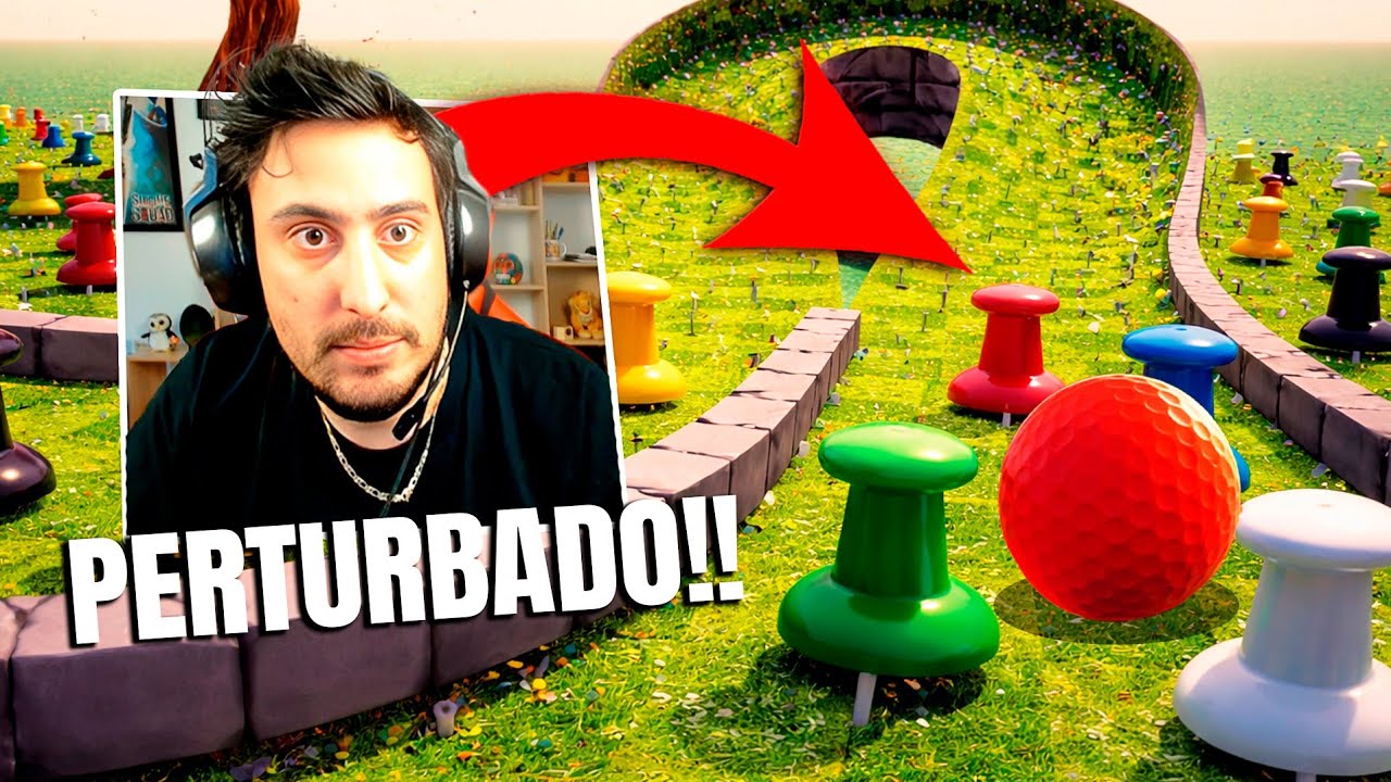 GOLF IT! CREADOR PERTURB4DO LLENA TODO EL MAPA DE CHINCHETAS!!