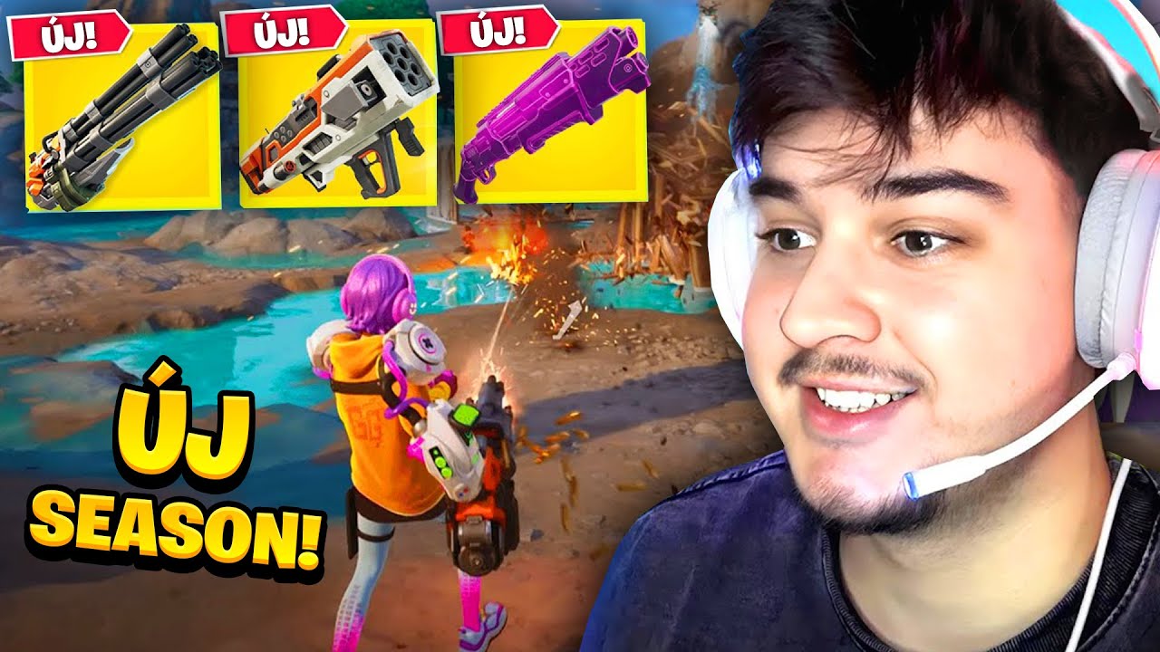 Kipr&oacute;b&aacute;ltam az &Uacute;J FORTNITE Season-t! (IM&Aacute;DOM)