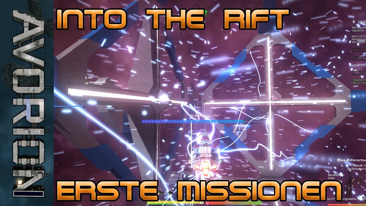Into the Rift - Fregatte Hawk und Eagle im Streßtest - Avorion