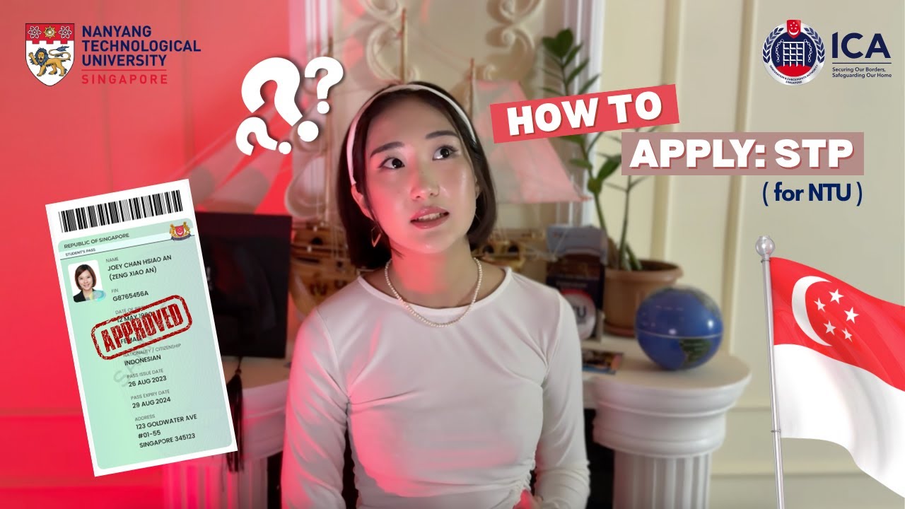 How to Apply for a Student’s Pass (STP) for NTU Singapore | Exchange Student Guide 🇸🇬