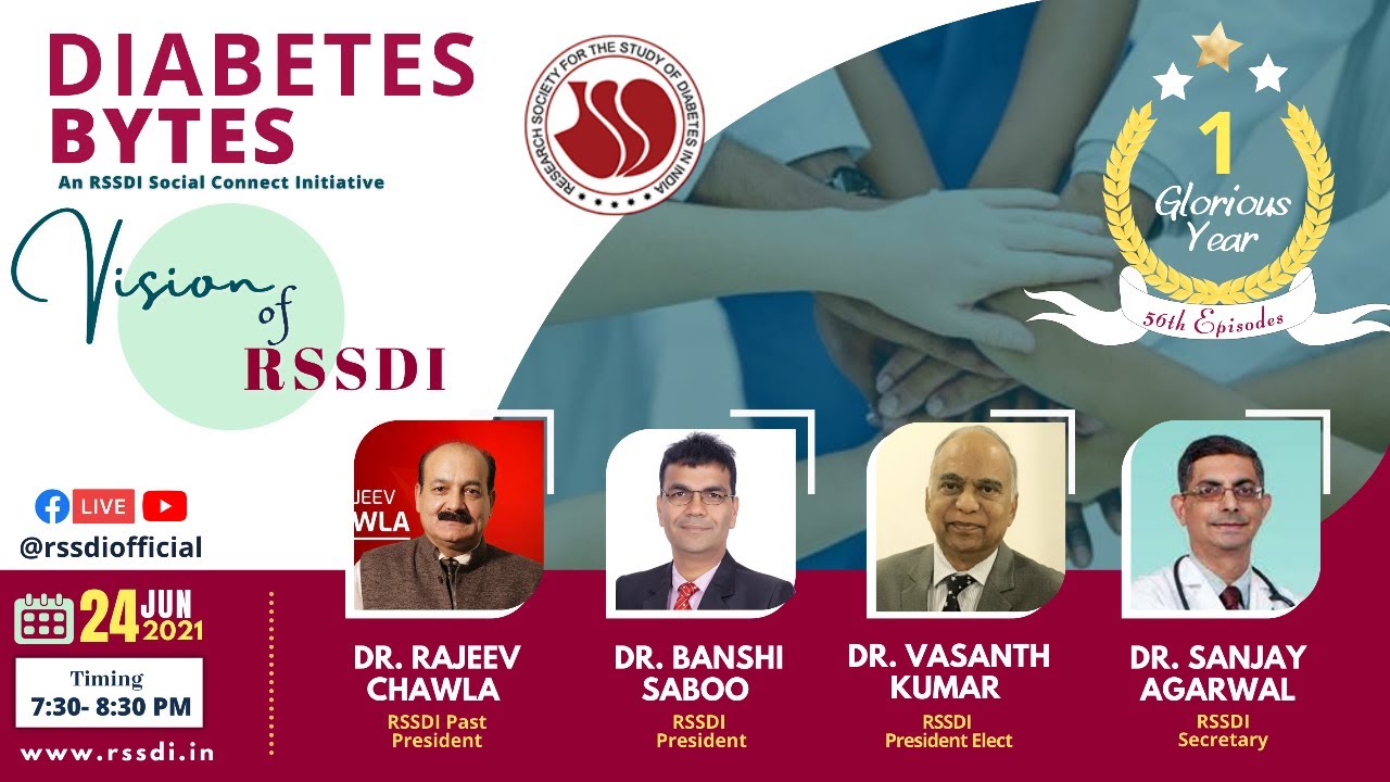 Diabetes Bytes: Episode57 (Vision of RSSDI)