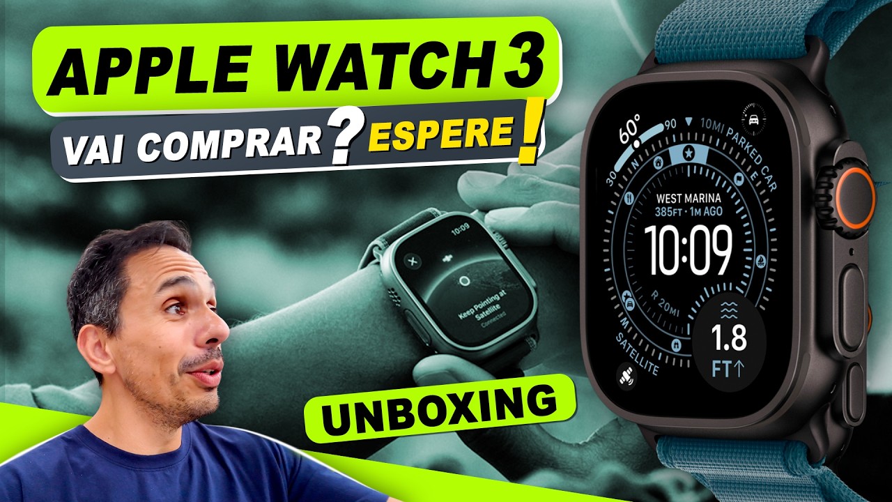 N&atilde;o Compre o Apple Watch Ultra 3 Antes de Ver Isso! #macmasi #applewatchultra3 #apple