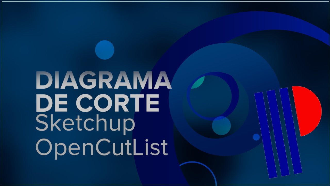 Diagrama de corte no Sketchup com OpenCutList - Cutting diagram in Sketchup with OpenCutList