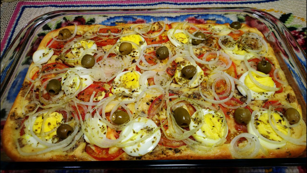 Pizza de Sardinha no Liquidificador | O jeito mais fácil de fazer Pizza