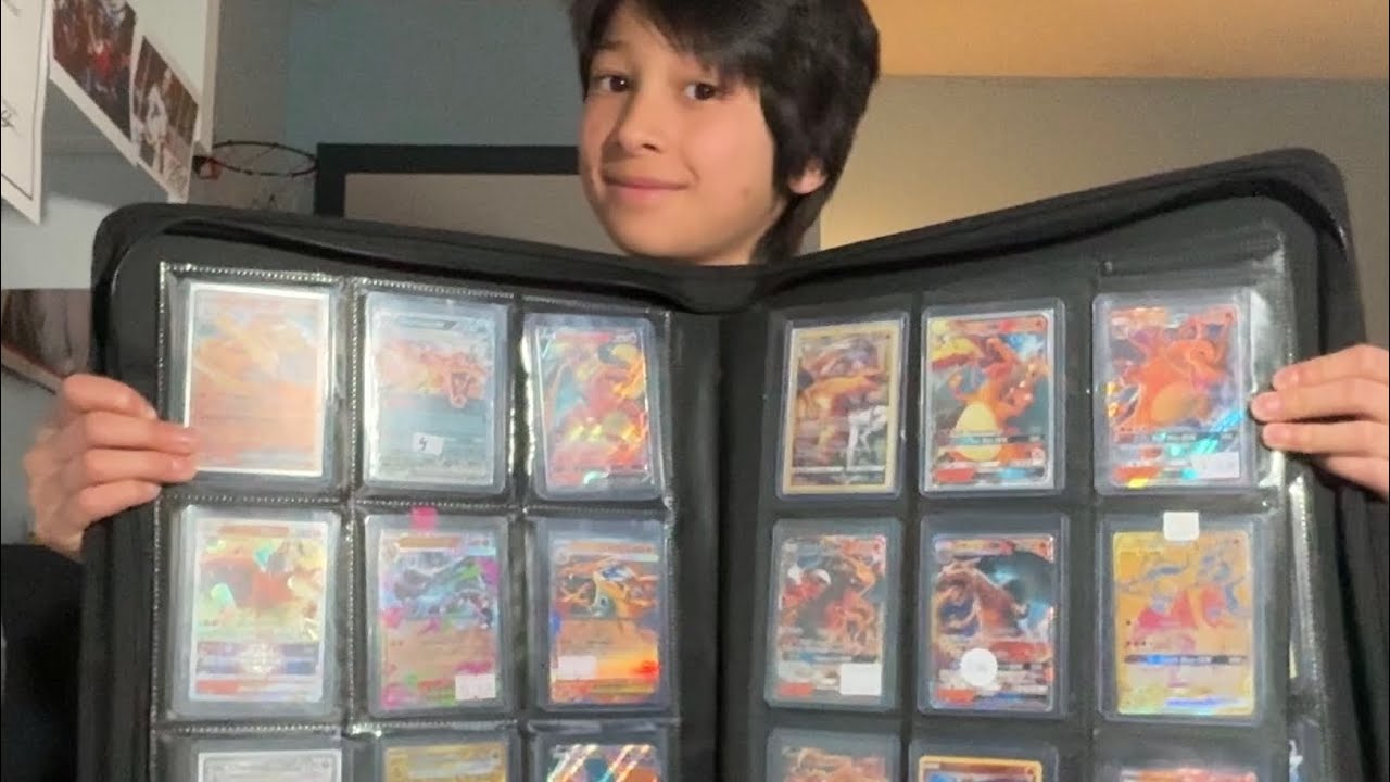 Je vous présente une partie de ma collection de cartes Pokémon 
