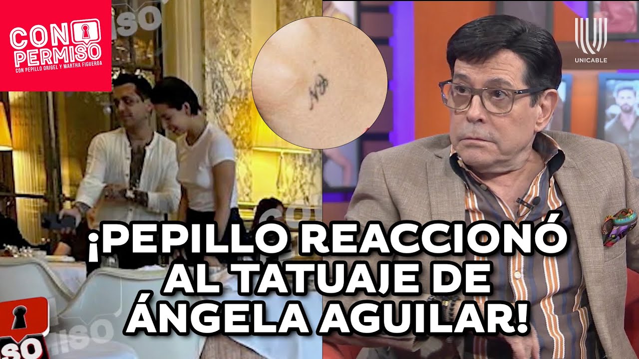 ¡Ángela Aguilar genera polémica al tatuarse las iniciales de Christian Nodal! | Con Permiso