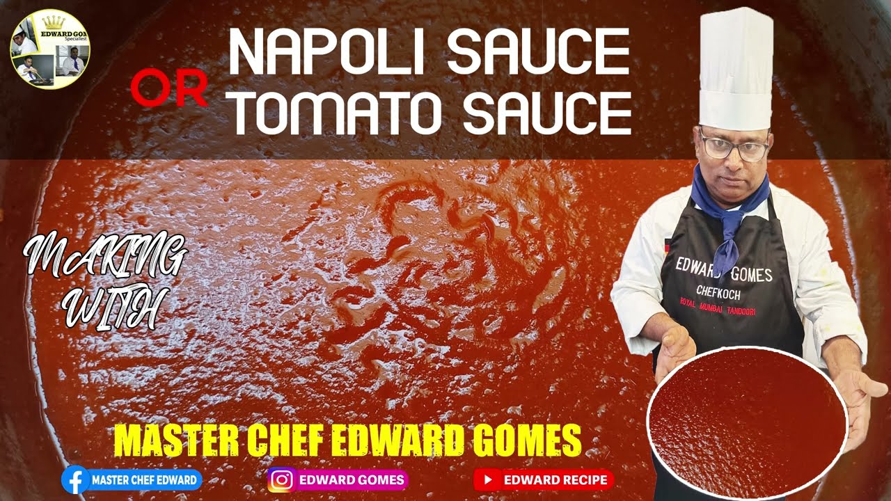 Classic Napoli Sauce- Tomato Sauce | ক্লাসিক টমেটো সস 🍝✨#TomatoSauce