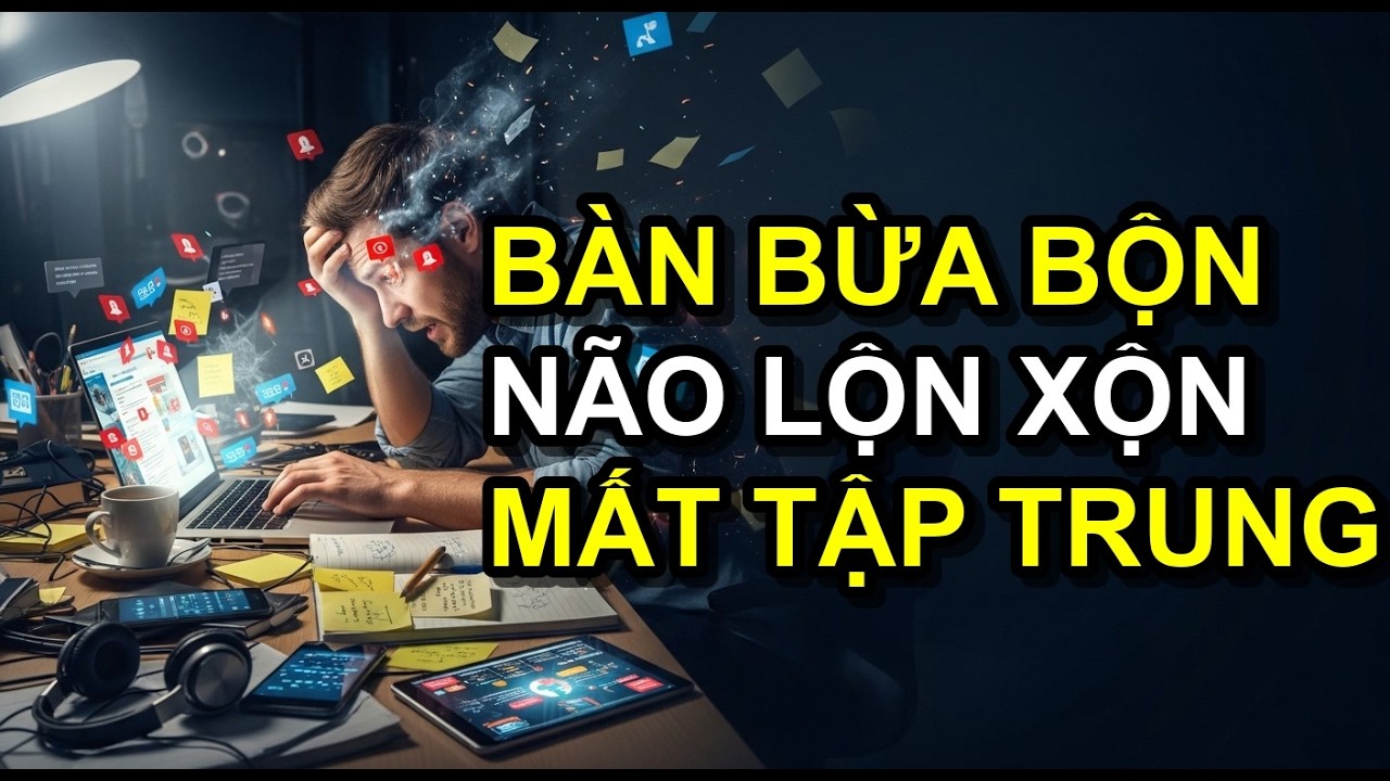 Bàn Làm Việc Của Bạn Đang Phá Hủy Sự Tập Trung #moitruonglamviec