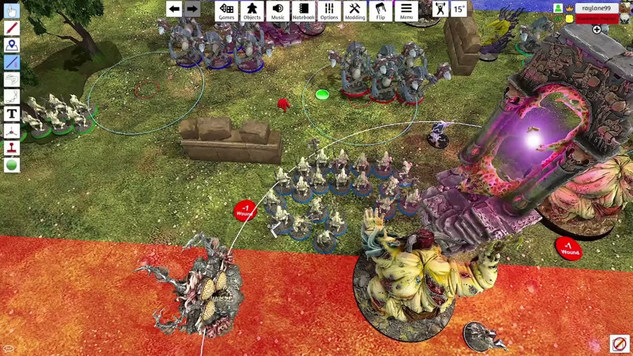 Nurgle vs Trolls! Trugg against Rotigus