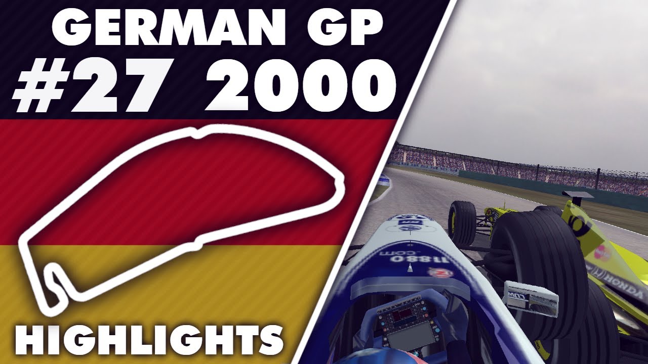 F1 Challenge 99-02 Career Mode #27 // Germany (HIGHLIGHTS)