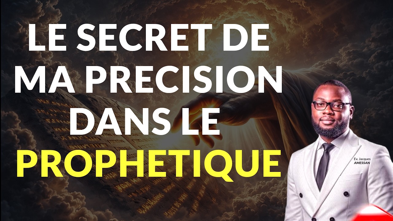Voici pourquoi tu n'arrive pas à prophétiser | Ev. Jacques AMESSAN