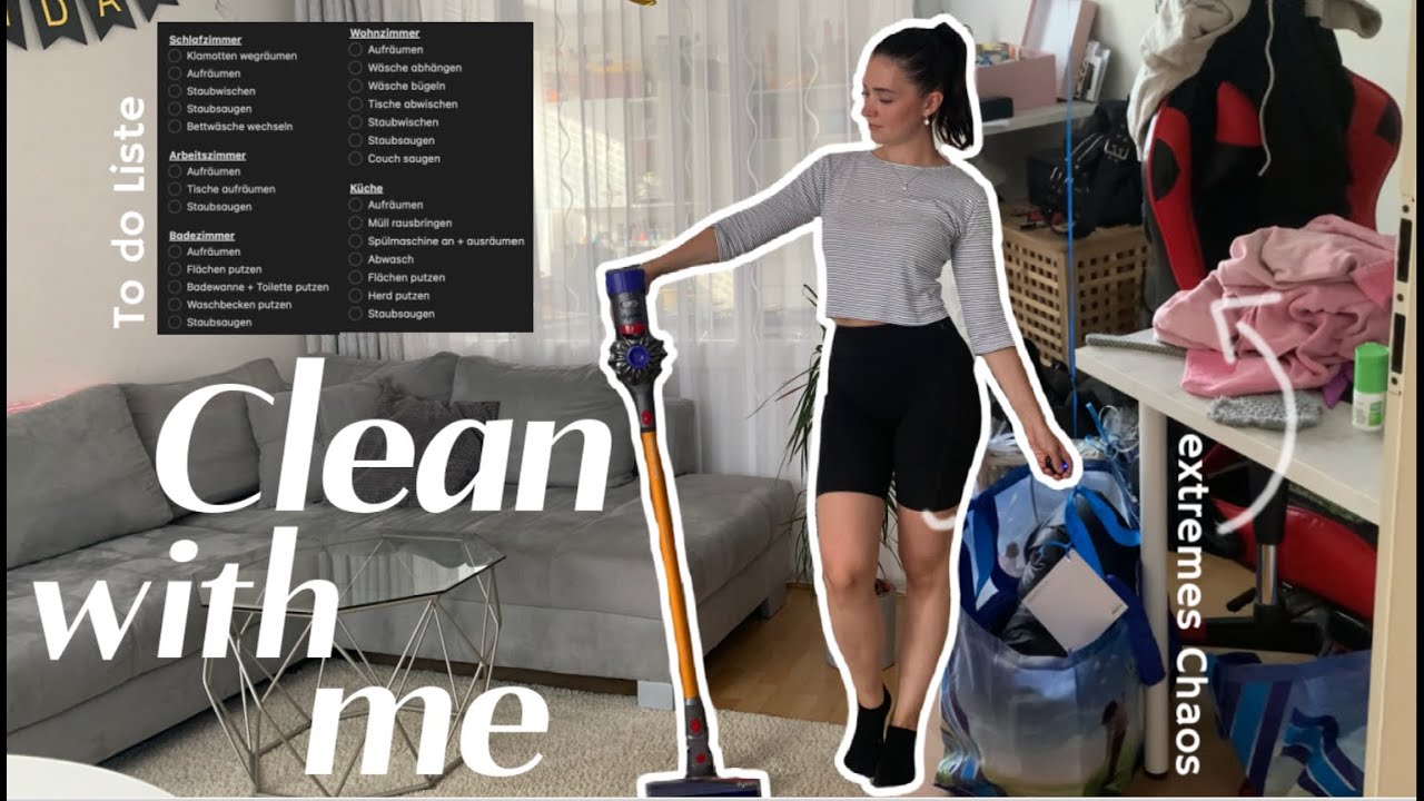 CLEAN WITH ME | extremes Chaos aufräumen | PUTZ-VLOG & CLEANING MOTIVATION