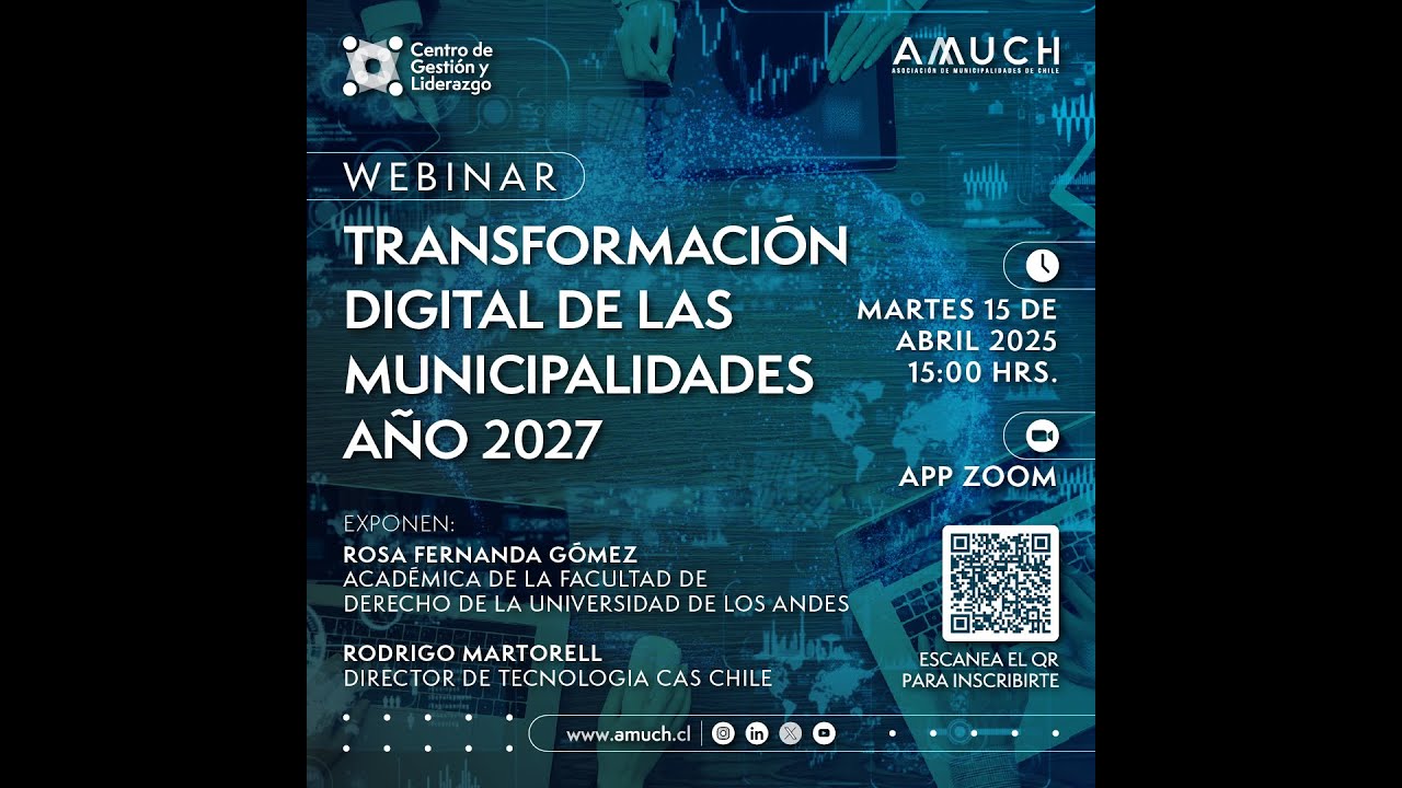 Webinar: Transformación Digital de las Municipalidades – Año 2027