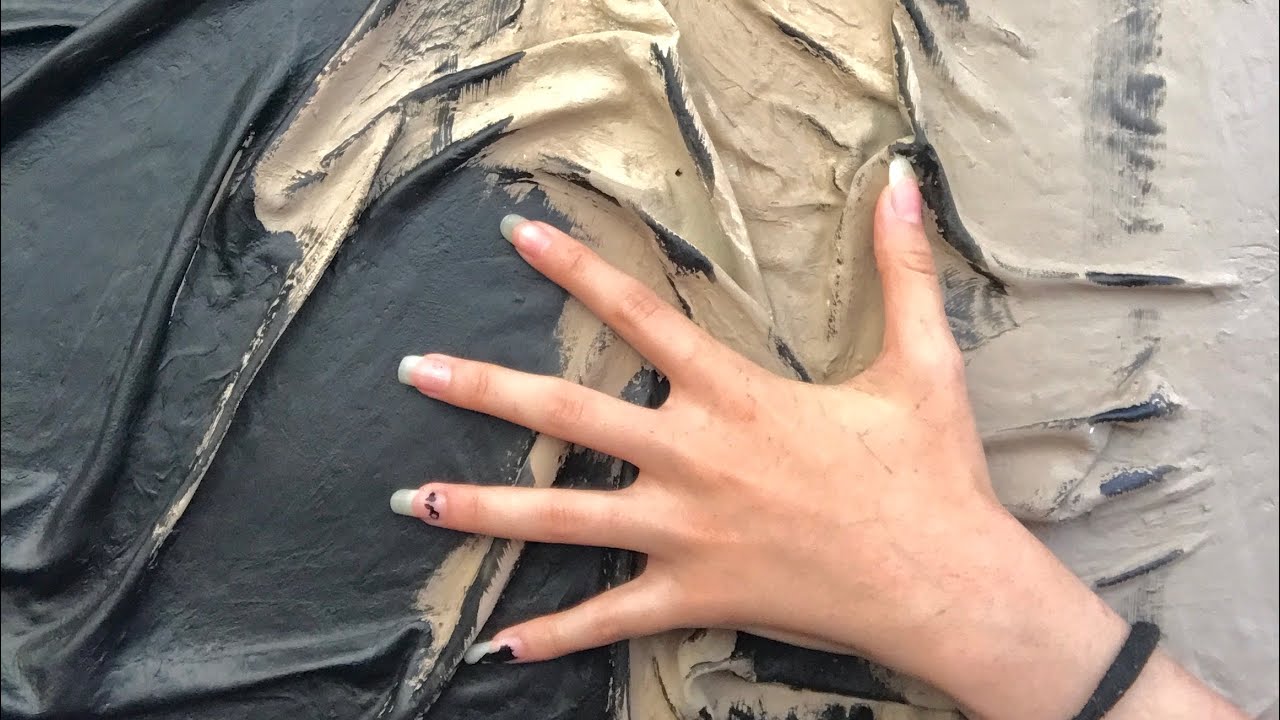 DIY | Kargo Açılımı | Alçı + Çarşaf ile Tuval Yapımı | Dekoratif Tablo Yapımı