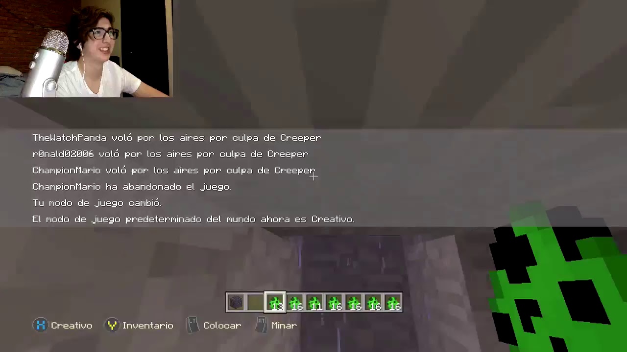 Minecraft en vivo con theFredo1000