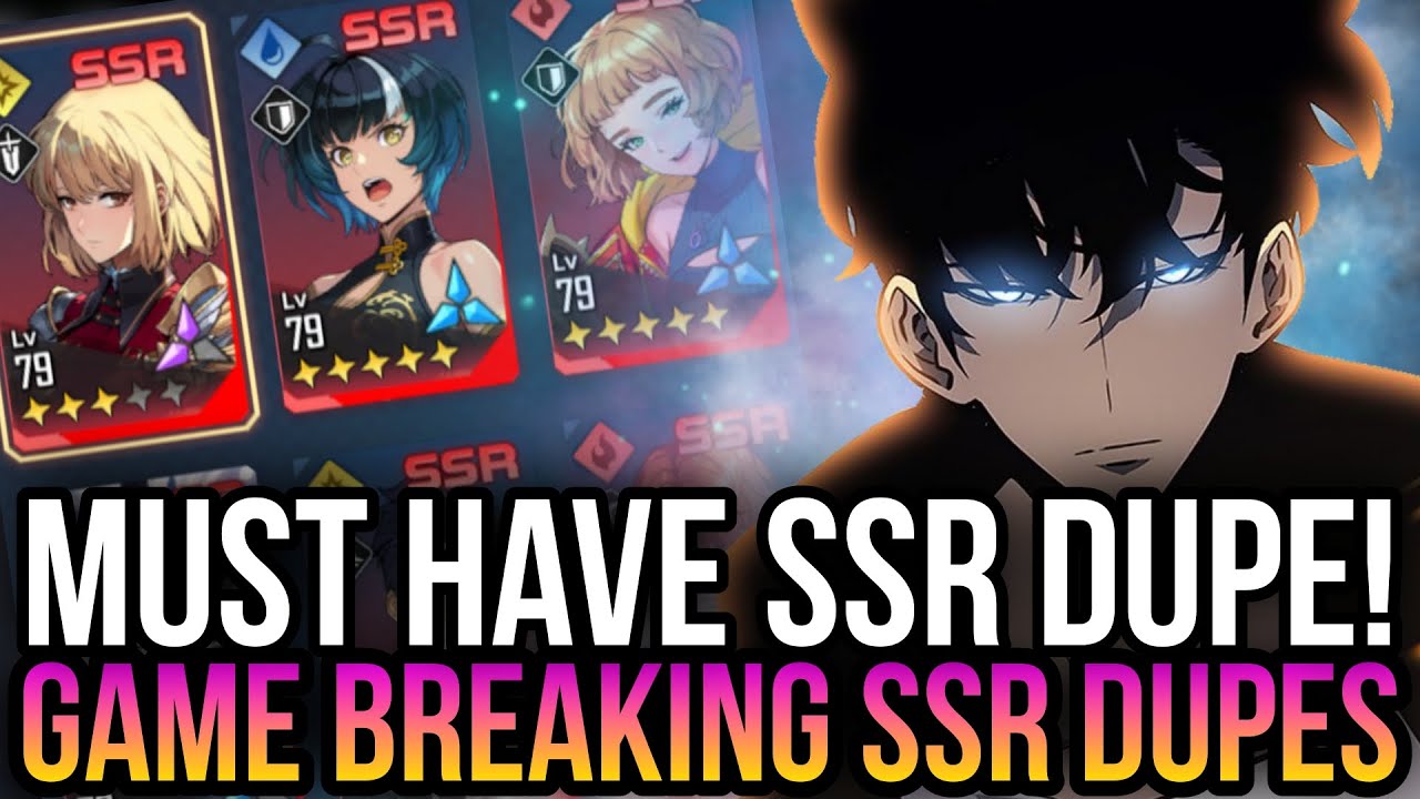 Solo Leveling Arise - Get Dupes For These SSR Hunters & Weapons!