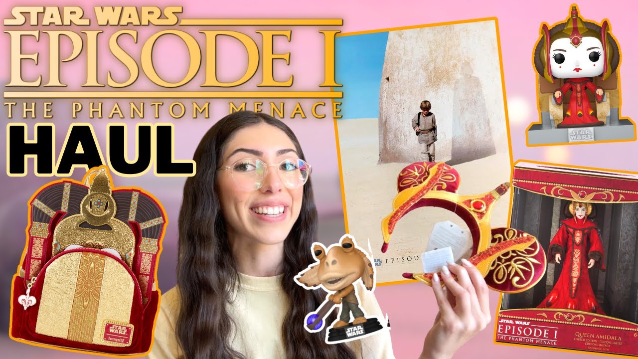 PHANTOM MENACE HAUL | New Star Wars Merch
