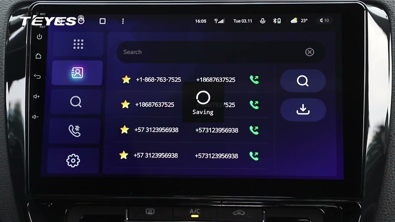 شرح شاشة تي ايز - توصيل البلوتوث