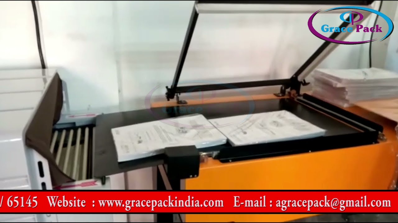 Manual L-Sealer with Shrink Wrapping Machine