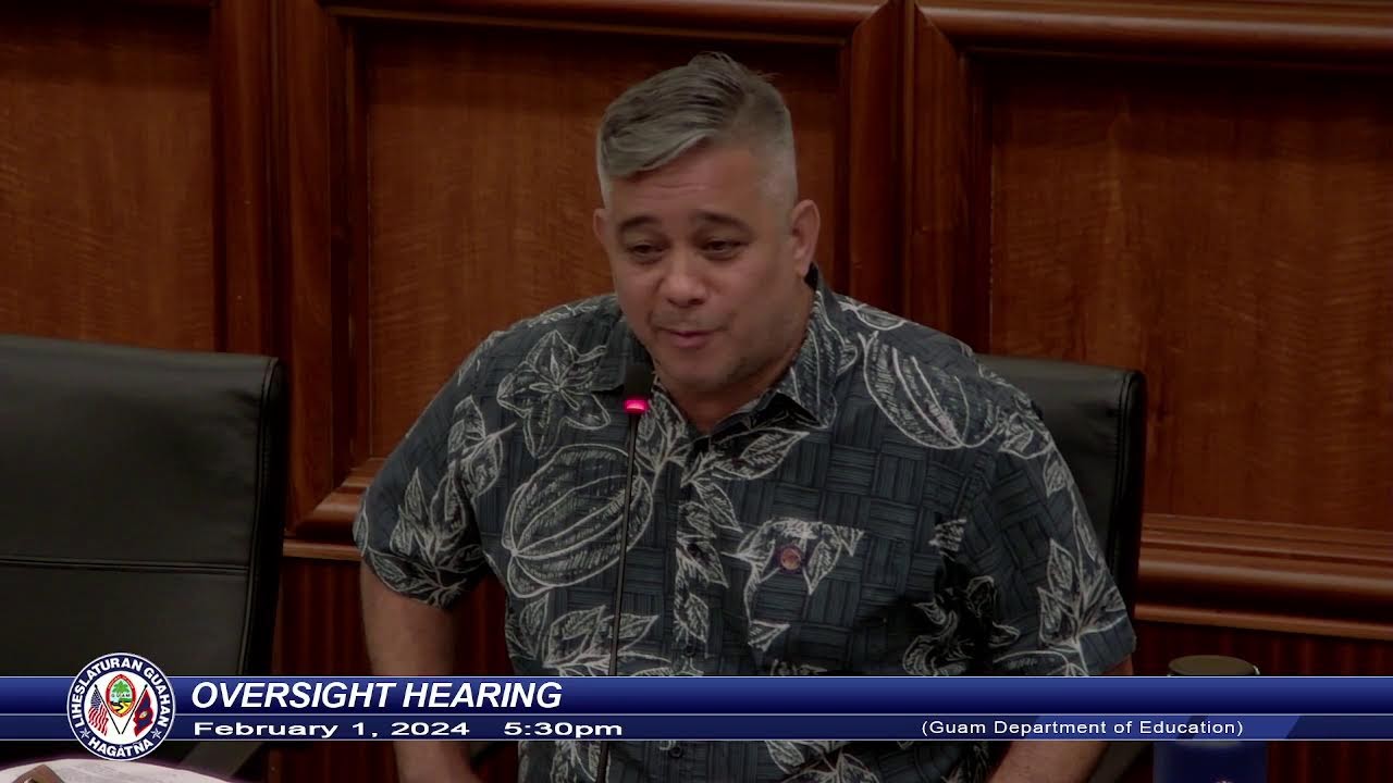 Oversight Hearing - Senator Chris Barnett - February 1, 2024 5:30pm