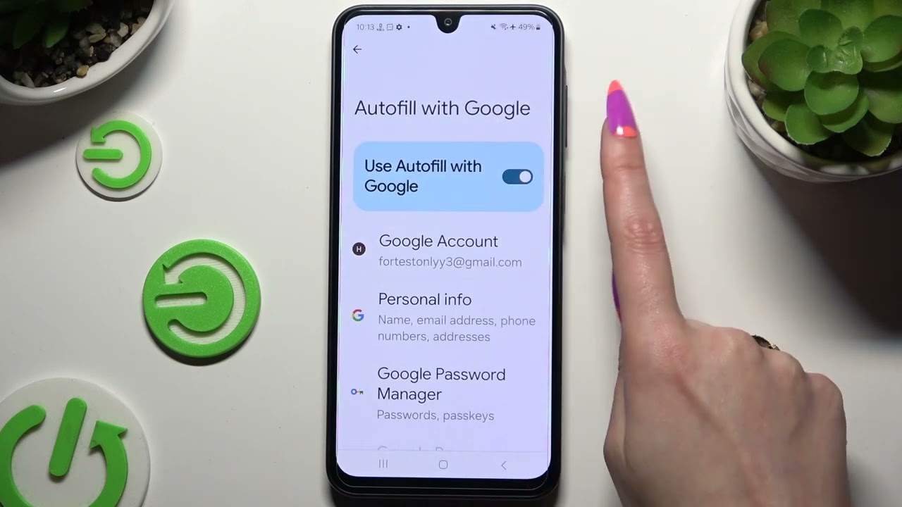 How to Disable Google Passwords Autofill on SAMSUNG Galaxy A16 5G