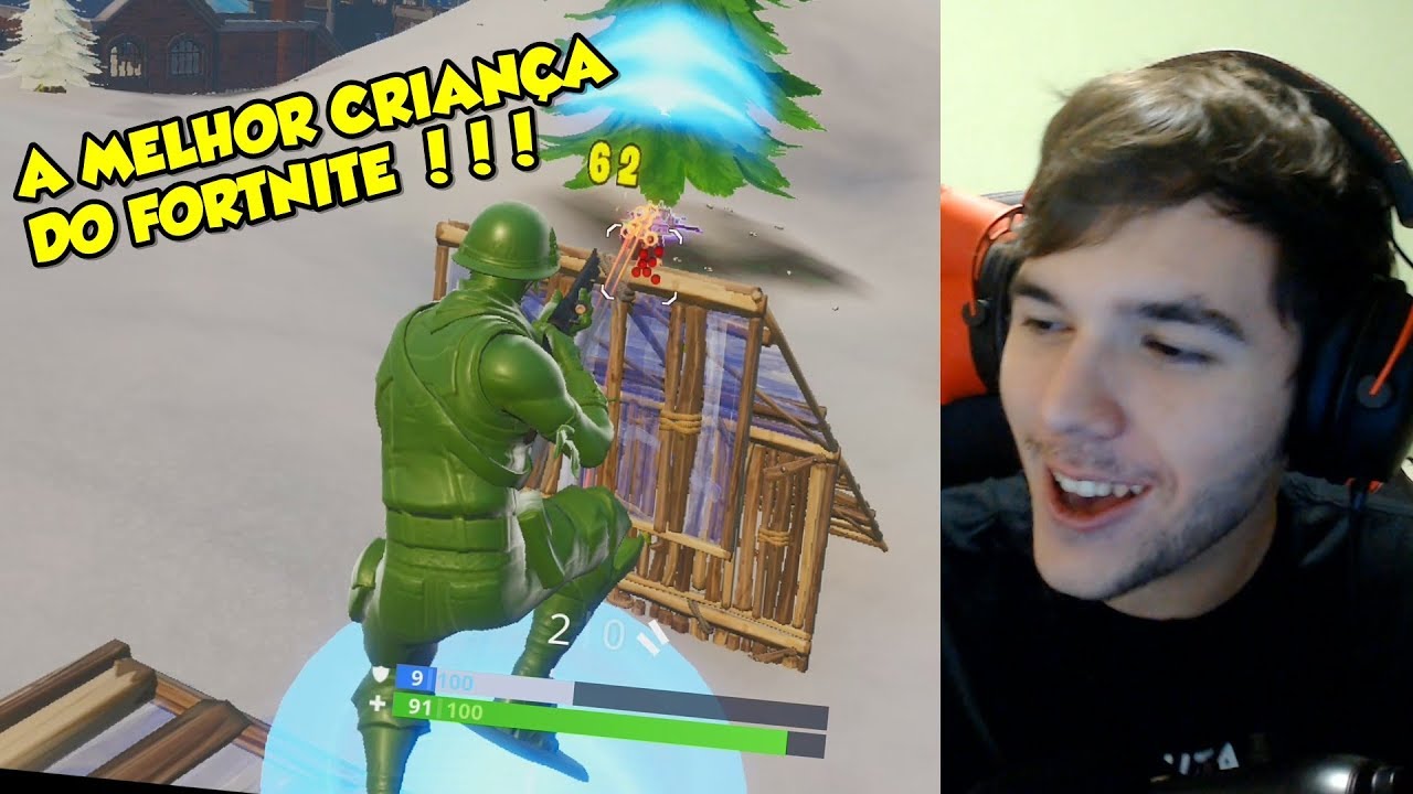 ENCONTREI A MENINA MAIS FOFA DO FORTNITE !!! (quero uma filha)