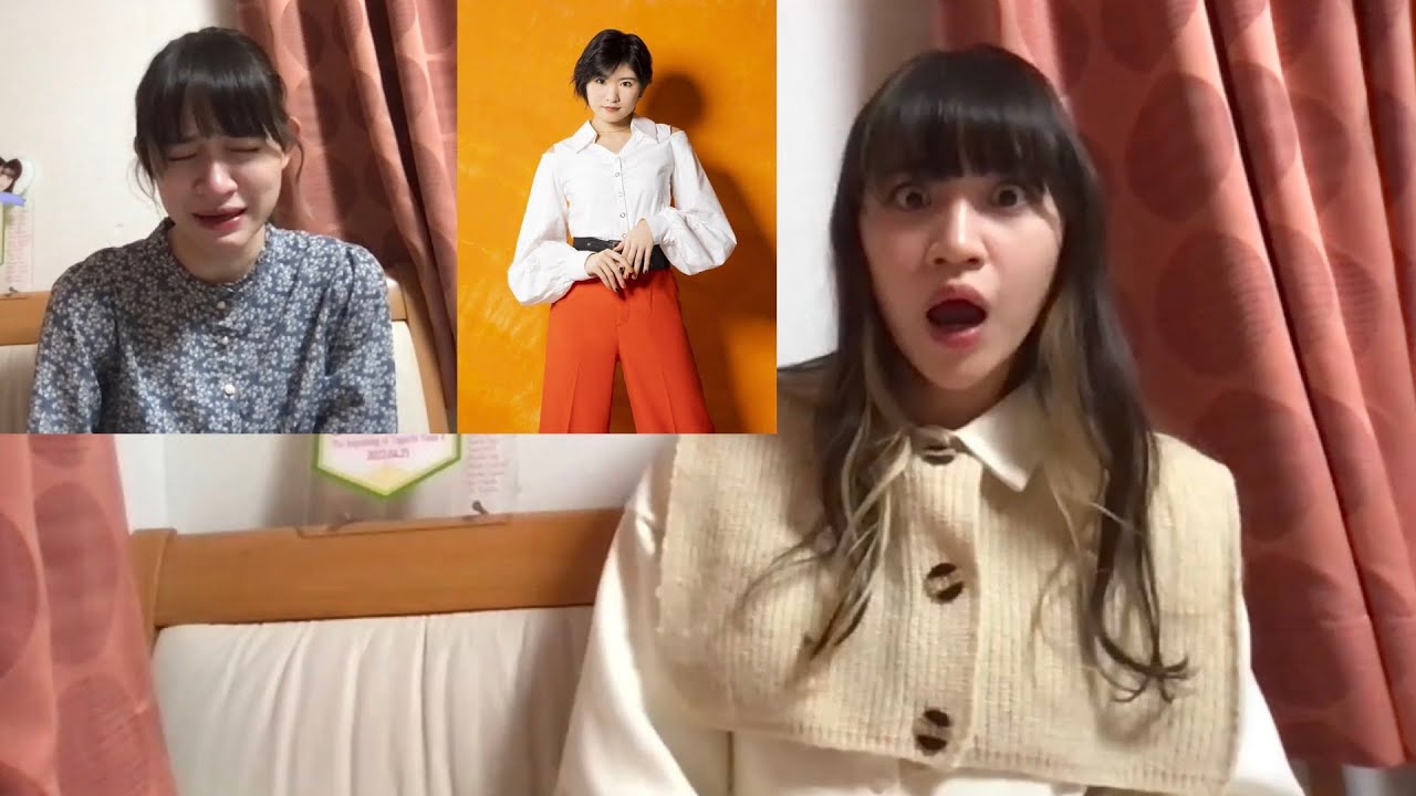 加賀楓卒業の号泣配信をモー娘メンバーみんなに見られていた下口ひなな