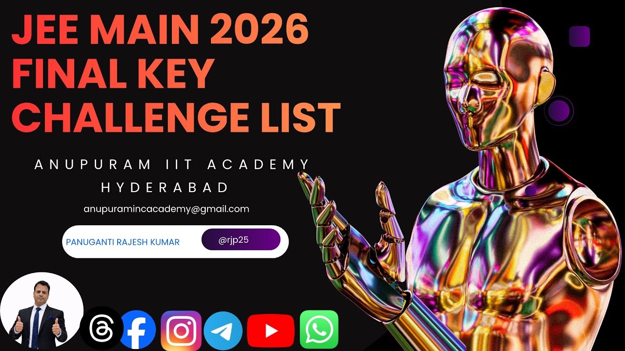 JEE MAIN KEY CHALLENGES @2026 JANUARY SESSION and BONOUS QUESTIONS #jeemainkeychallenges #jeemain