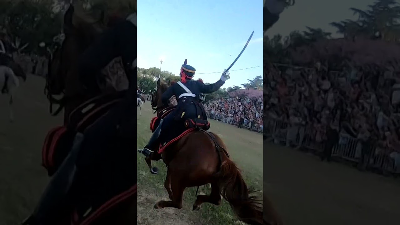 🐎 A la carga! 🐎 #Granaderos #sanlorenzo #recreaci&oacute;n #ejercito
