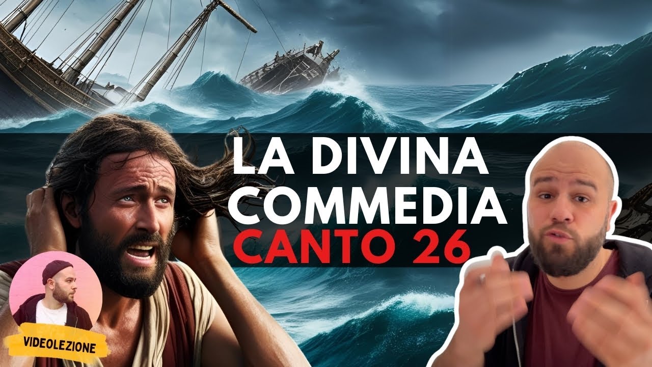 Dante - DIVINA COMMEDIA - Canto 26 INFERNO (riassunto e spiegazione)