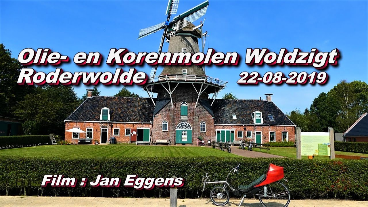 Olie  en Korenmolen Woldzigt Roderwolde 22 08 2019