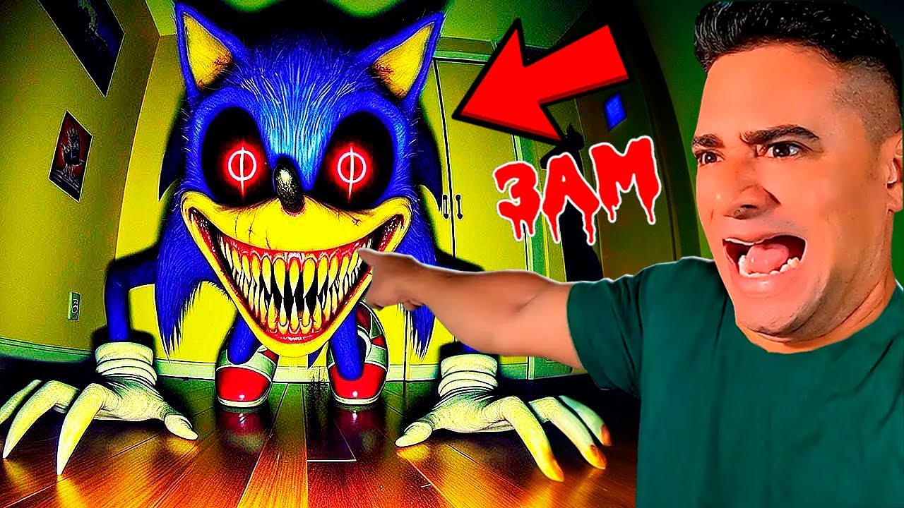 NUNCA VEJA TODOS OS VÍDEOS DO SONIC e SONIC.EXE nas ANIMAÇÕES EM FNF 360°