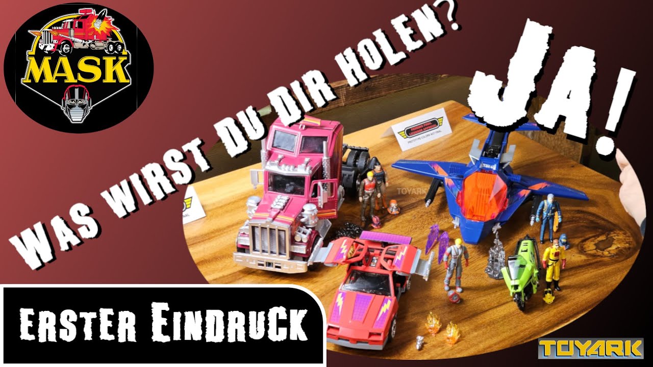 M.A.S.K.- Toyline neu aufgelegt von The Loyal Subjects 2025 - erste Bilder, erste Eindrücke MASK