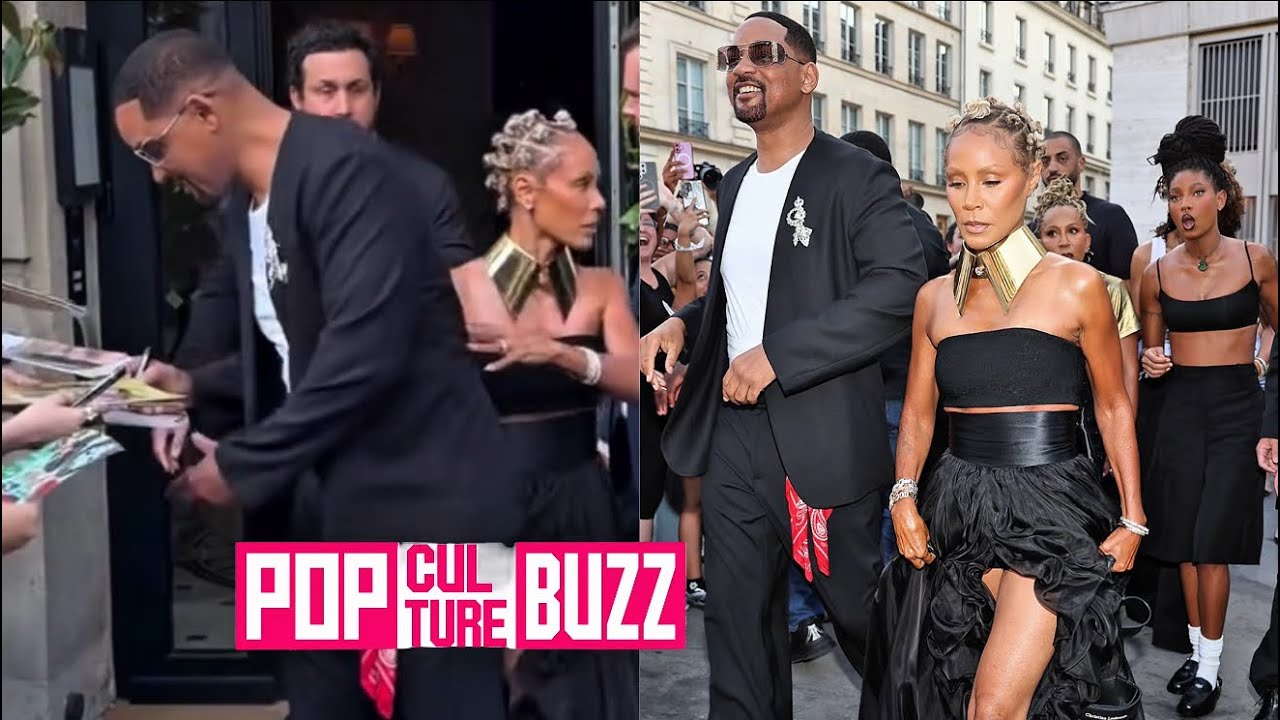 Jada Pinkett Smith PISSED Will Smith Stop To Greet Fans In Paris 