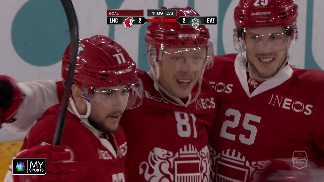 Lausanne HC - EV Zoug 5-4 OT1 (0-1; 4-1; 0-2)