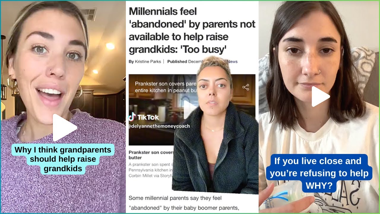 Millennials Have Been Abandoned by Boomer Parents Who Are 'NOT AVAILABLE' to Help With Childcare