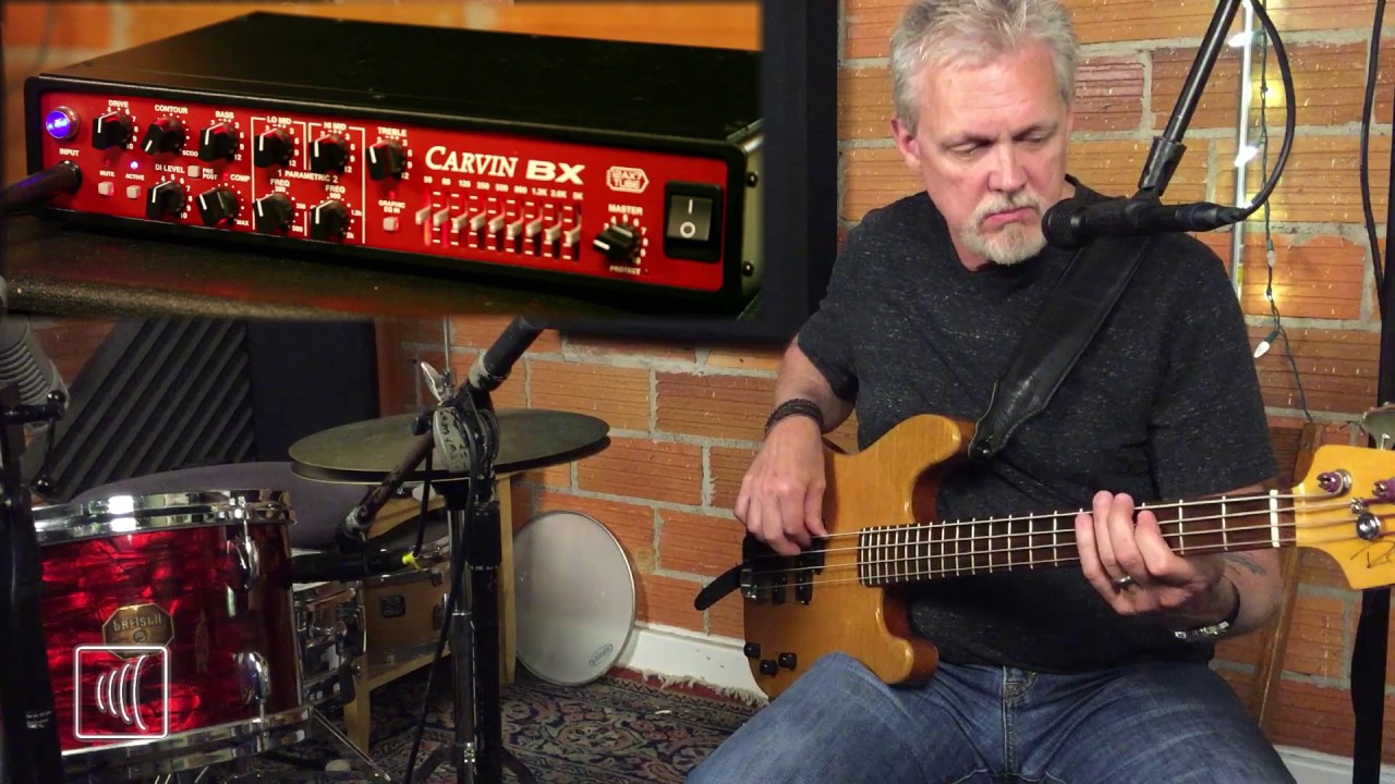 Демонстрация басового усилителя Carvin BX700 со Стэном Фостером